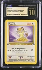 Meowth CGC Pristine 10 2000 Jungle 1st Edition #56/64