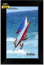 4X6 Black Photo Frame with HD Plexiglass, Picture Frame for Wall  Tabletop Disp