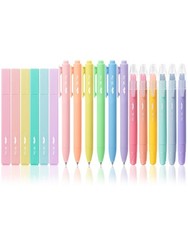Mr. Pen- Aesthetic Highlighters and Gel Pens, 18 Pack, Pastel Vibrant