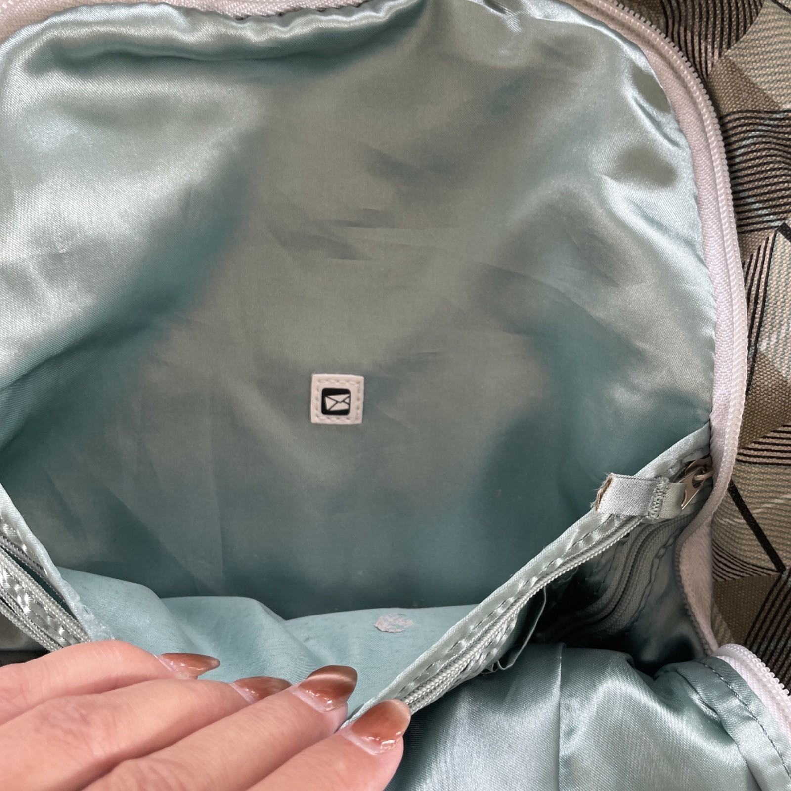 Ogio Patterned Backpack with Front Zip Pocket - image 3