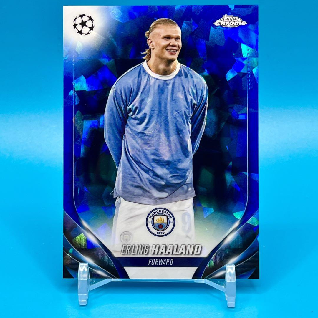 Topps ERLING HAALAND ハーランド Sapphire SP ②（Topps Chrome UEFA  