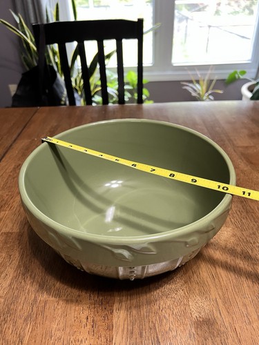 Sorrento 10.5" Sage Mixing Bowl 2011 Debby Segura Designs Signature Housewares - Picture 5 of 6