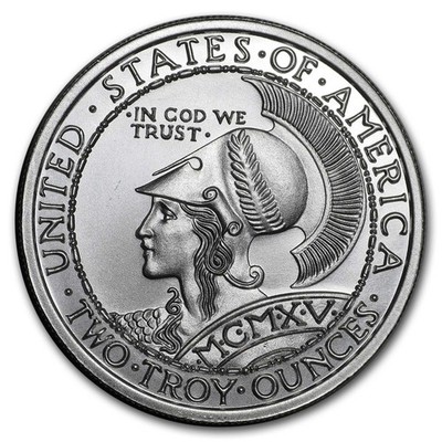 2 oz Silver High Relief Round - Panama-Pacific | eBay