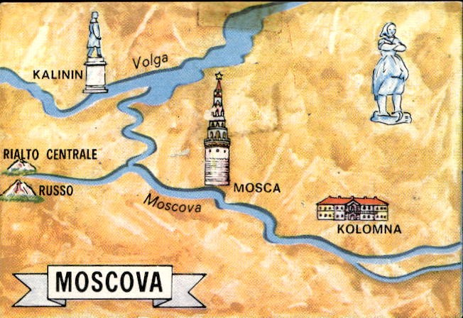 Figurina Tutta Europa La Folgore 1965 Rec. # 258 La Moscova