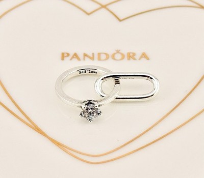 Neu Original Original Pandora ME Styling Marry Me Double Link Charm 792525C01