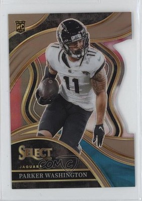 2023 Select Club Level Copper Prizm Die-Cut /299 Parker Washington Rookie RC 4o1