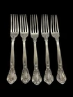 Sterling Silver Gorham Chantilly Dinner Forks Victorian Lot of 5 Fork 7" 235g