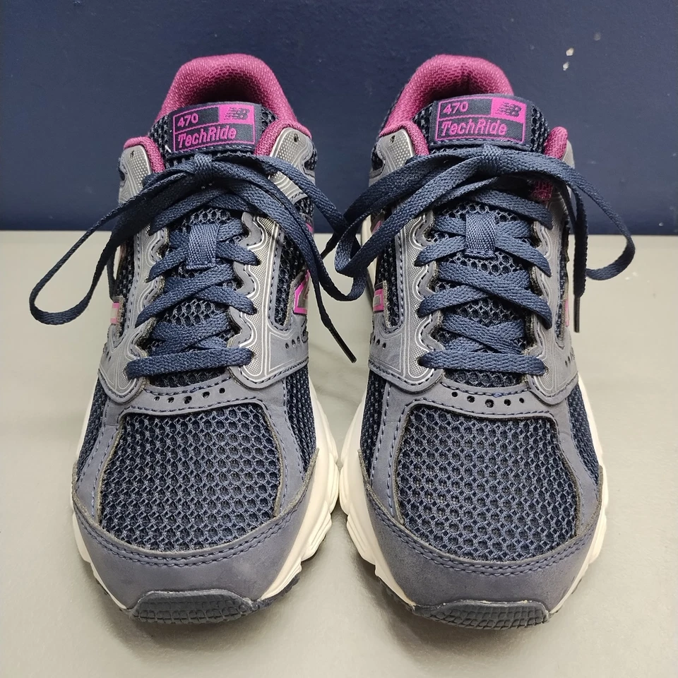 Zapatillas New Balance 470 Techride para mujer talla 6 multi correr con cordones WE470LN1 Foto 2 de 4