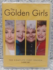 DVD The Golden Girls The Complete First Season 1 One 3-Disc Set NEW SEALED