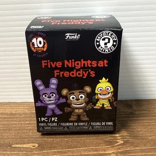 FNAF 10th Anniversary Funko Mystery Mini  Sealed Random Box NIB