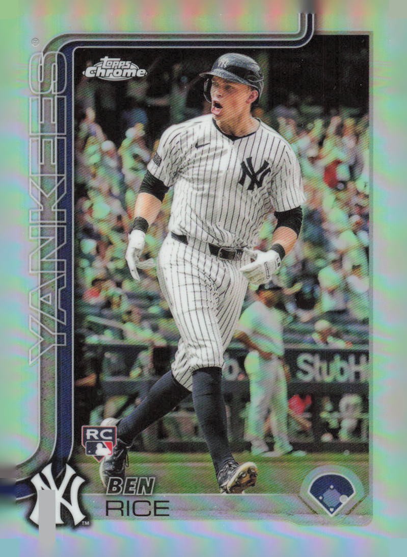 2025 Topps Chrome #139 Ben Rice Refractors