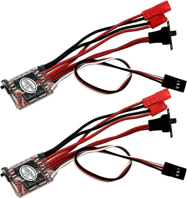 30A ESC Brushed Electronic Speed Controller with Brake for DIY Mini RC Car or Bo