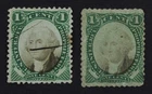 CKStamps: US Stamps Collection Scott#RB1a RB1b Used