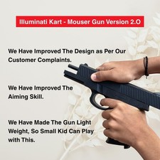 Toy Revolver Gun with Soft BB Bullets Kids Shooting Play Gift Set