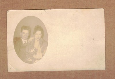 1918 RPPC of a Newly Married Couple, Wasco County Oregon?
