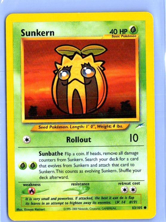 Neo Destiny #083/105 Sunkern