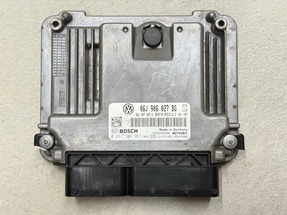 Computadora VW Volkswagen Tiguan 2012-2013 motor 2,0 L ECU 06J906027BG programada Foto 2 de 4