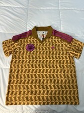 Adidas Farm Rio Soccer Jersey Women&rsquo;s XS Tropical Sweartshirt Crew Brown JD6303