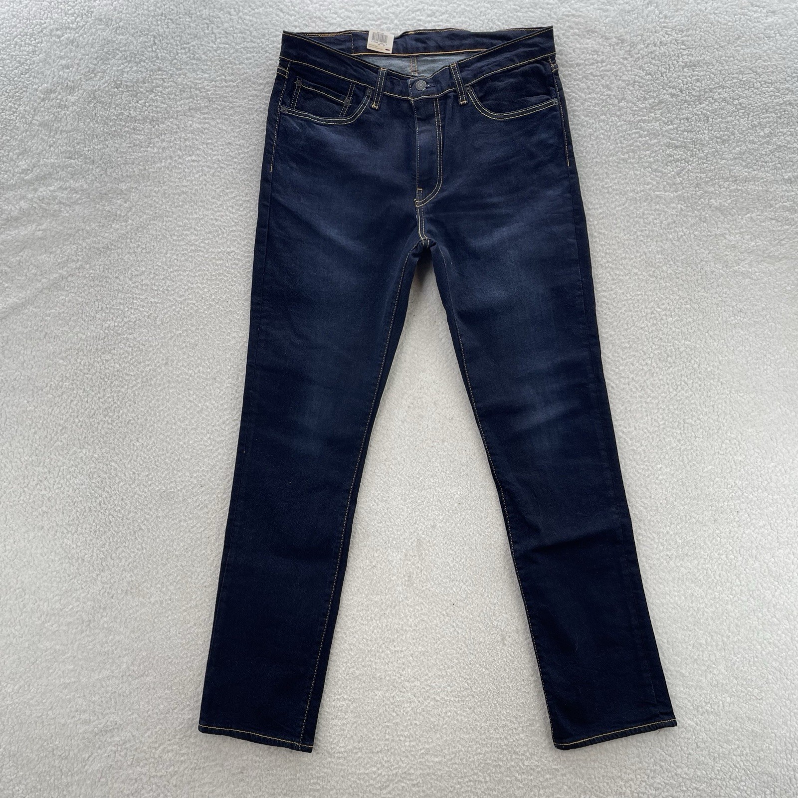Levis 511 Jeans Mens 34x34 Blue Slim Fit Dark Wash Stretch Denim Preppy Grunge