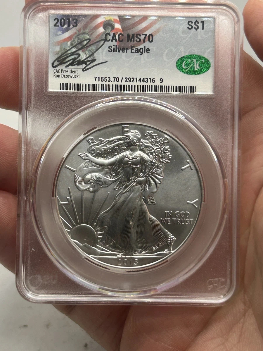 American Eagle MS 70 Graded 2013 Silver Bullion Coins for sale | eBay