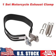 Motorcycle Exhaust Clamp Hexagon Muffler Pipe Silencer Hanger Mount Bracket Motorcycle Exhaust Clamp Hexagon Muffler Pipe Silencer Hanger Mount Bracket