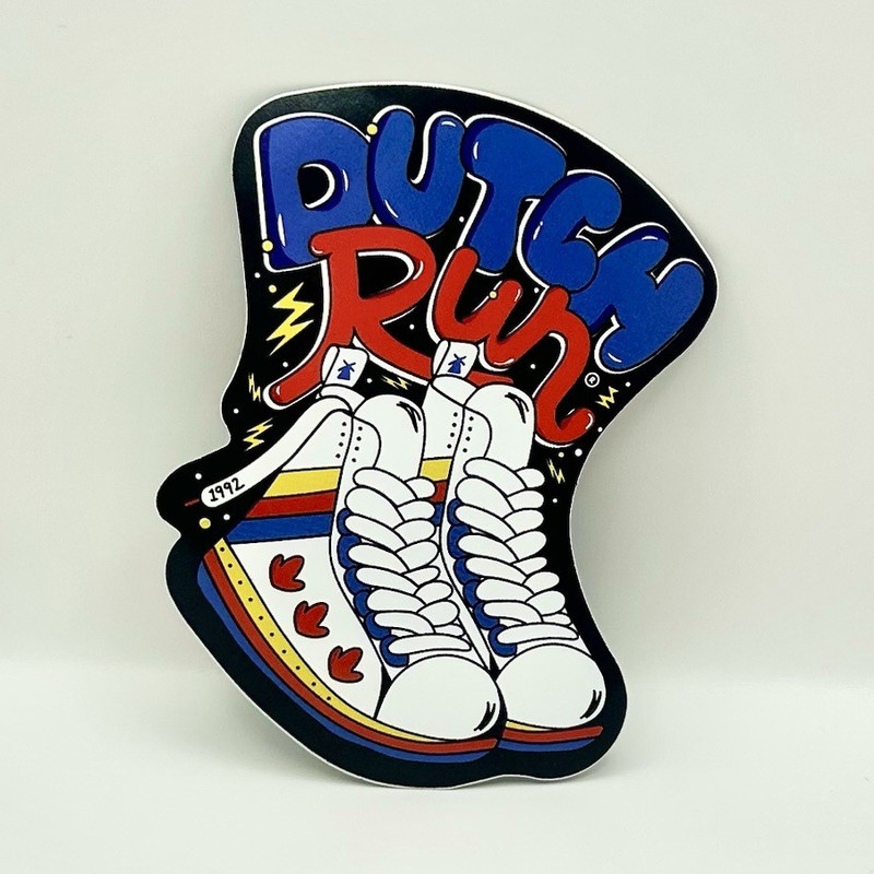Dutch Bros Coffee Collectible Sticker, September 2025, Dutch Run!  