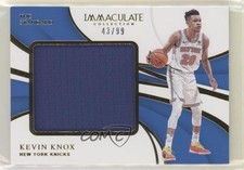 2018-19 Panini Immaculate The Standard 43/99 Kevin Knox II #ST-KNX nt9