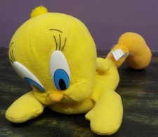 Looney Tunes Tweety Bird Flying Laying Plush Stuffed Animal Toy Warner Bros 1997