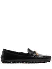 Tod's - Women - 10mm Gommino leather loafers - Black