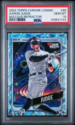 2024 Topps Cosmic Chrome - Aaron Judge #68 Nucleus Refractor PSA 10 MINT