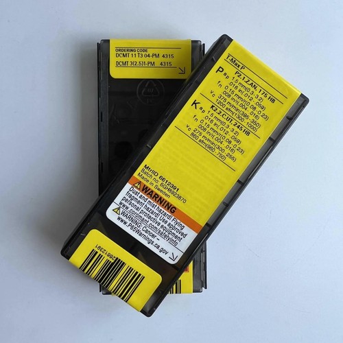 SANDVIK / DCMT11T304-PM 4315 Inserto di tornitura in carburo 10 pezzi - Foto 3 di 5