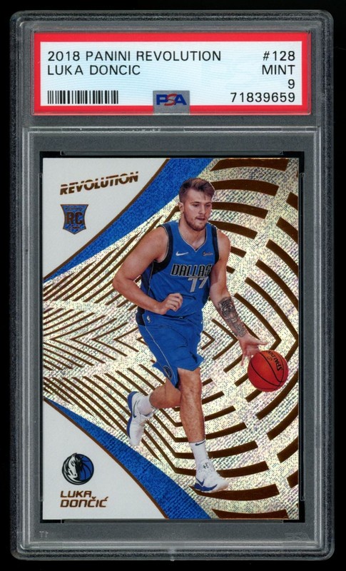 2018-19 Panini Revolution Luka Doncic RC #128 PSA 9