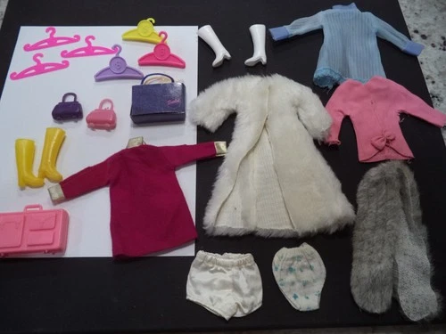 1970s Vintage Barbie Tammy Friends Sized Clothing Accessories Lot Mego Hasbro