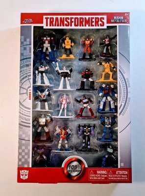 Jada Toys Transformers Die-cast Collector's Edition 18-Pack Figures Set 2022