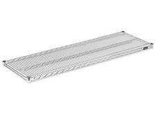 Commercial Chrome Wire Shelving - Additional 18"x60" Shelves, 2 per box