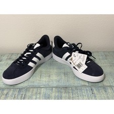 Adidas VL Court 3.0 Men\'s Sneakers Size 11.5 Legend Ink Navy/White NOB Adidas VL Court 3.0 Legend Ink for sale | eBay main image 3