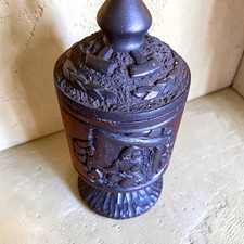 Kleiner Bergbaupokal Grafit aus Oberschlesien/ Rybnik