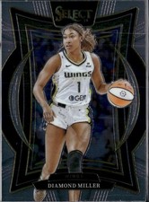 2025 Panini Select WNBA #15 Diamond Miller