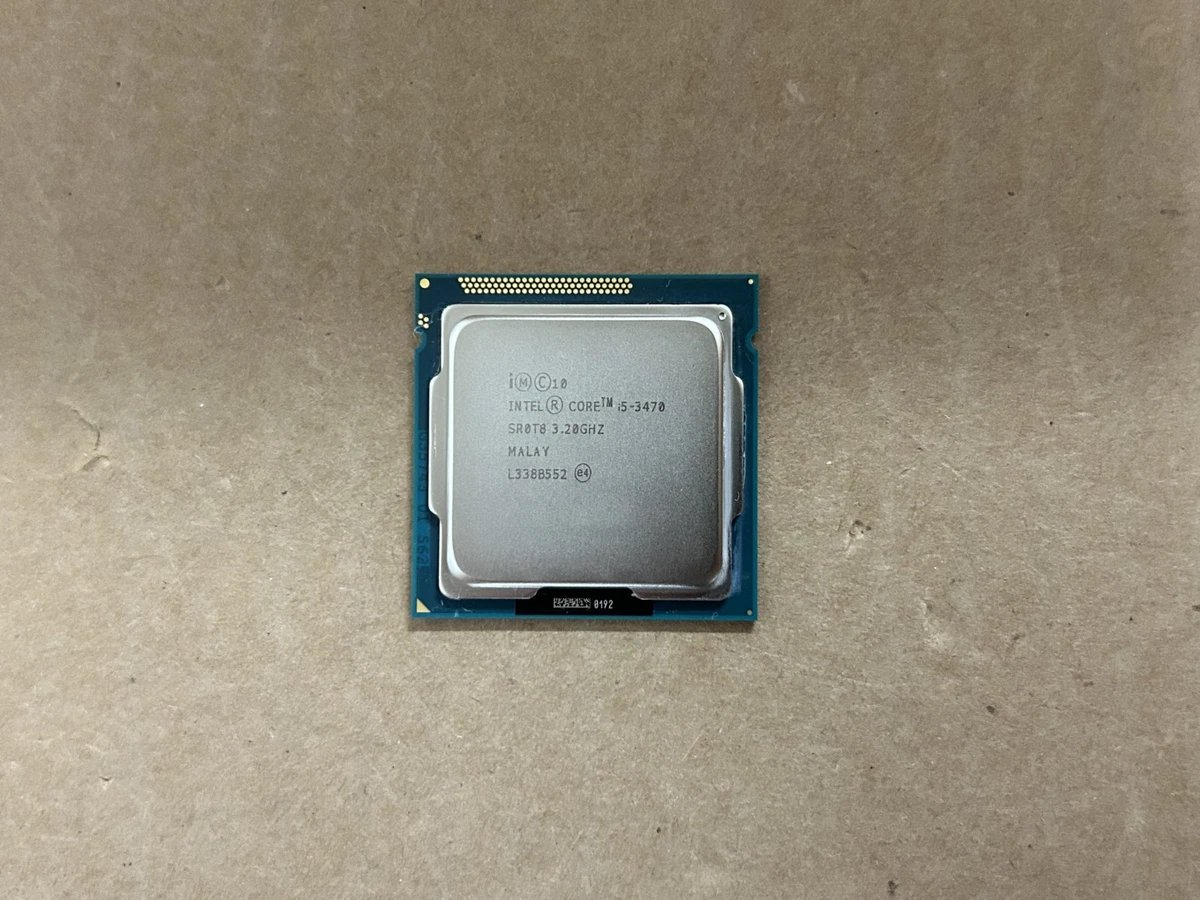 Intel Core i5-3470 Processor Model Computer Processors (CPUs) for