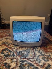 Philips Magnavox PR1391 CRT TV 13 W/ OEM Remote Tested Works