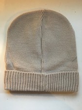 Ladies/Mens Unisex Ski Beanie Beige