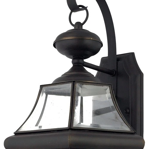 Quoizel NY8317 Bronze Newbury 2-Light 20"H Outdoor Wall Sconce With Clear Glass - Picture 7 of 9
