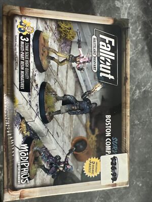Fallout Wasteland Warfare MUH051260 Boston Companions (Survivors) Miniatures NIB
