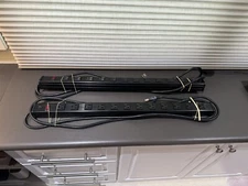 12 Port Outlet Power Strip Surge Protector Heavy Duty Black Aluminium Rack Mount