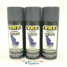 VHT SP954-3 PACK CHARCOAL GRAY Vinyl Dye Carpet Dashboards Vinyl Seats - 11oz 