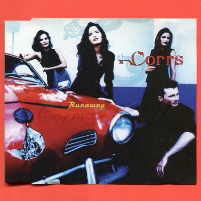 THE CORRS ~Runaway~ORIGINAL 1995 Car CD Single~LEAVE ME ALONE~Andrea SHARON Corr