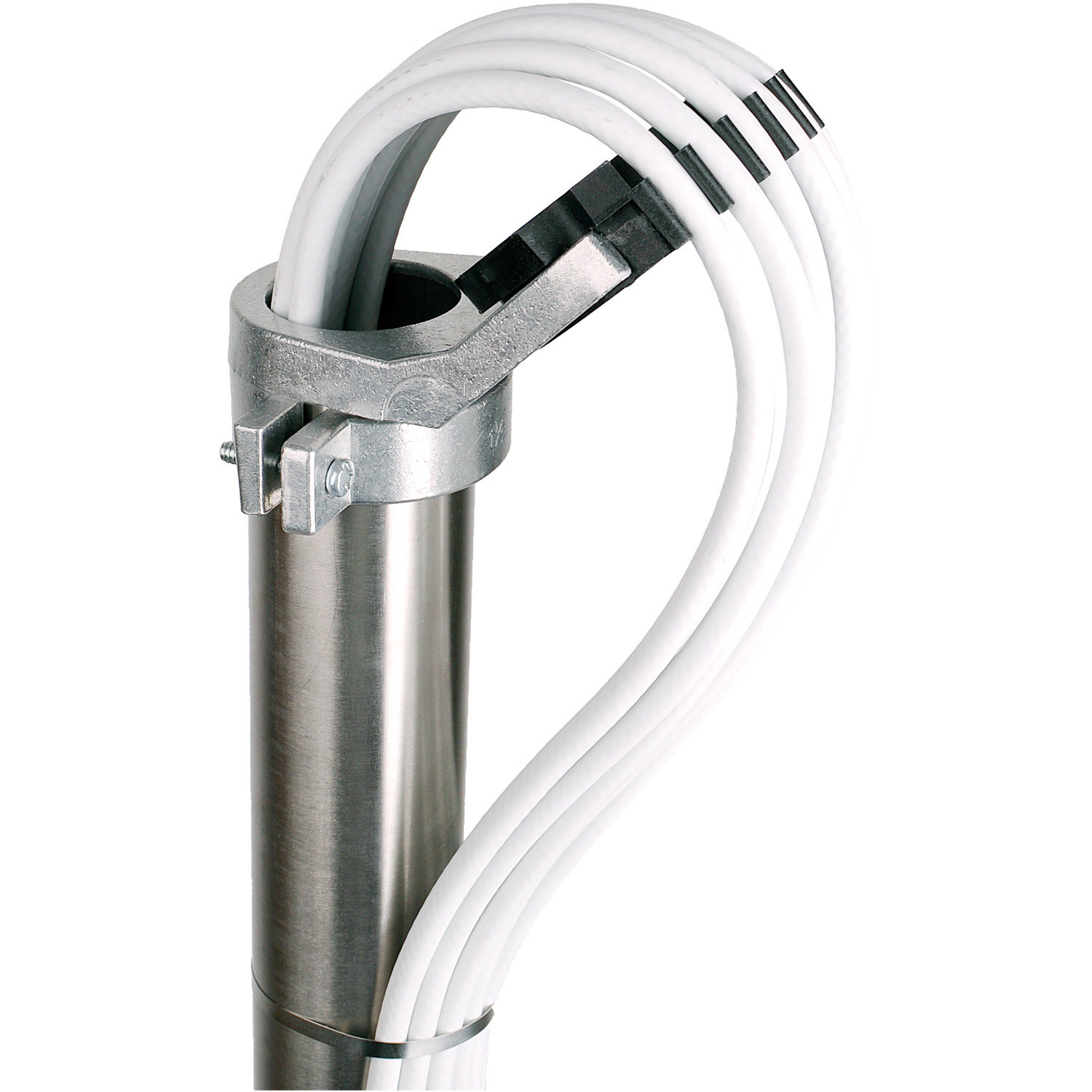 Thumbnail - Sat Mastkappe Aluminium Für Antennen-, Solar- Oder Stromeinführung Mit