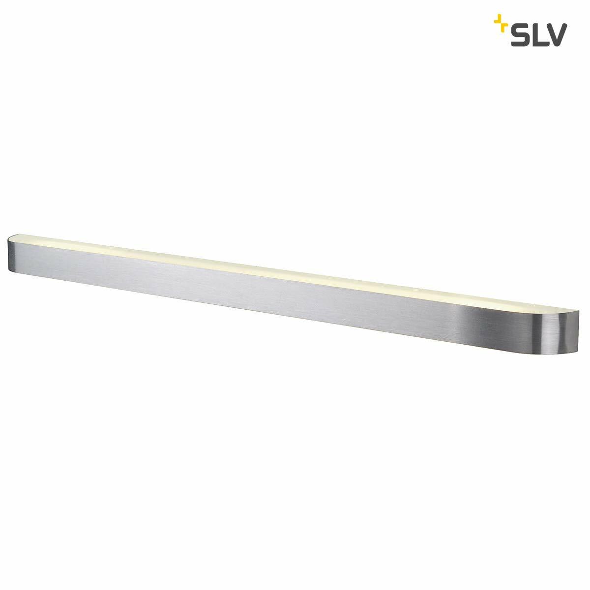 Applique alu brossé ARLINA T5 luminaire mural en verre satiné haut de gamme