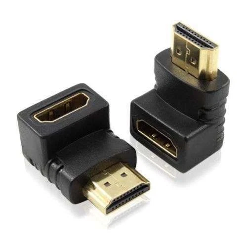HDMI-Male to Female Adaptor Right Angle 90 degree L-shape - Image 3 of 4