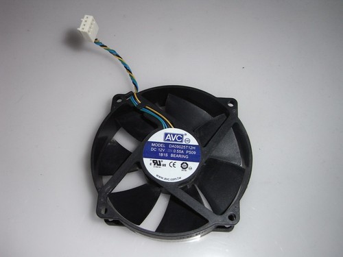 AVC DA09025T12H CPU Lüfter Cooling PC FAN Kühler PC 12V 0,55A